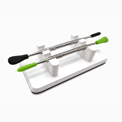 Double tool stand that keeps 2 tools upright and organized, by Dabdock