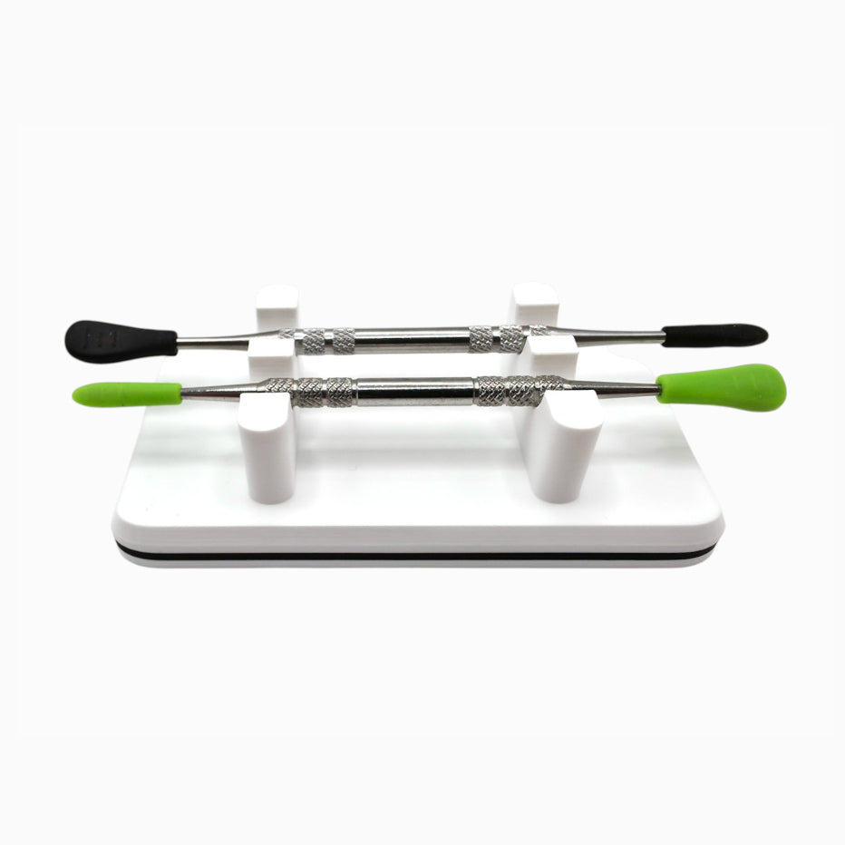 Double tool stand that keeps 2 tools upright and organized, by Dabdock