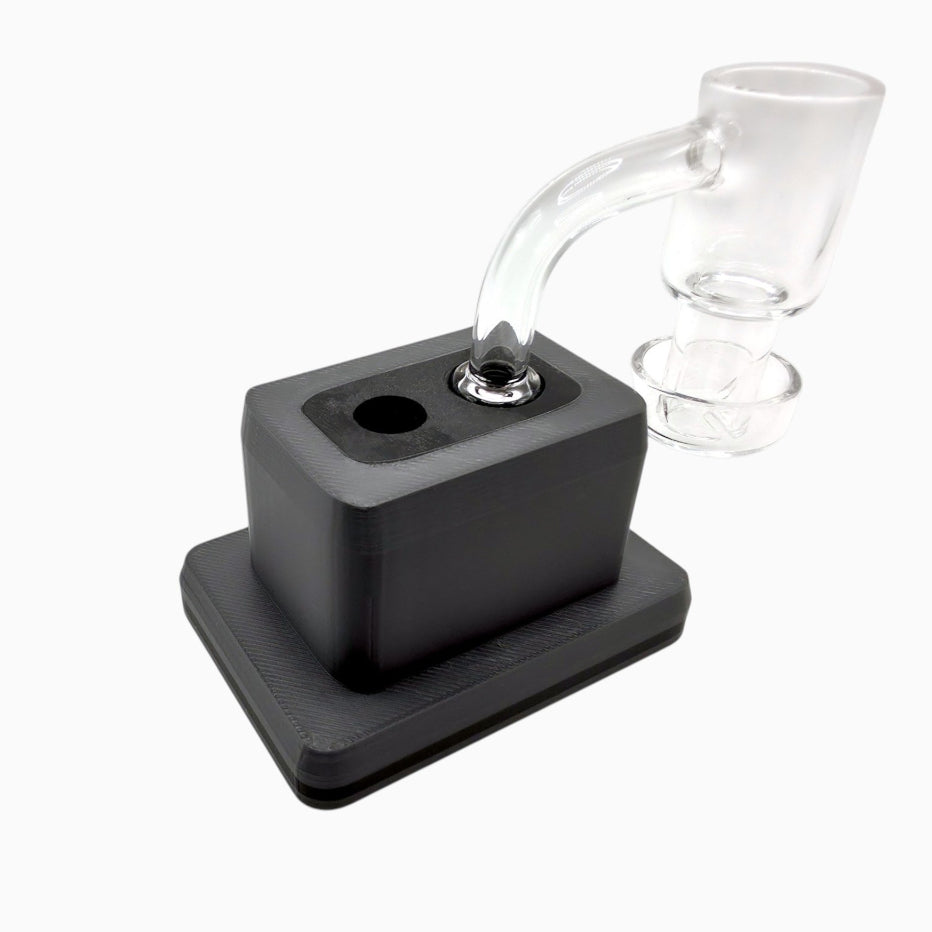 Single 10/14mm accessory holder with silicone insert, by Dabdock