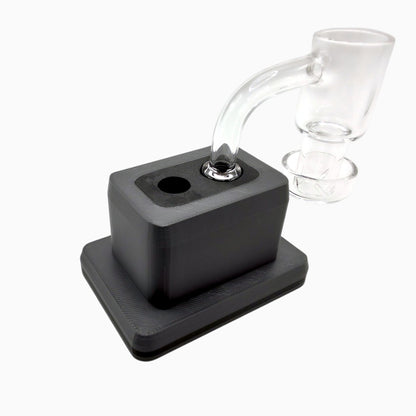 Single 10/14mm accessory holder with silicone insert, by Dabdock
