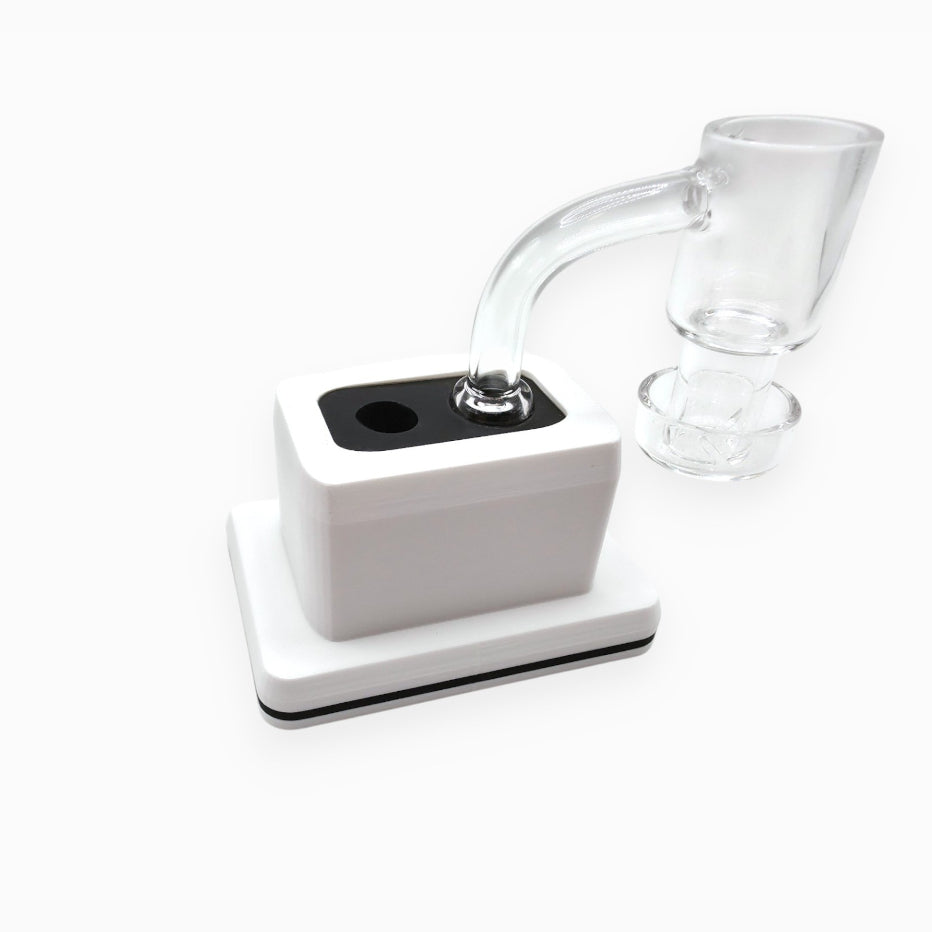 Single 10/14mm accessory holder with silicone insert, by Dabdock