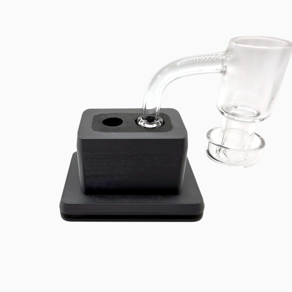 Single 10/14mm accessory holder with silicone insert, by Dabdock