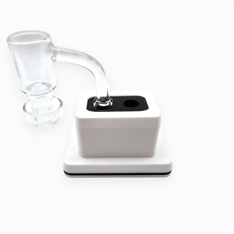 Single 10/14mm accessory holder with silicone insert, by Dabdock