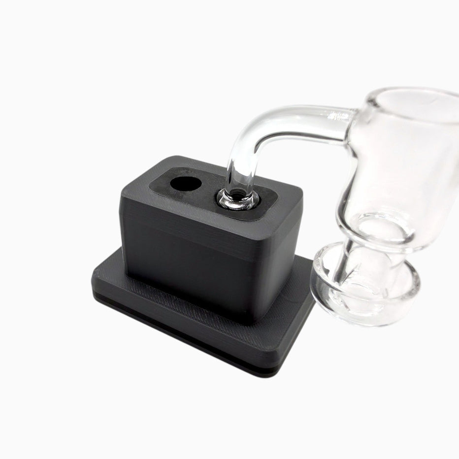 Single 10/14mm accessory holder with silicone insert, by Dabdock