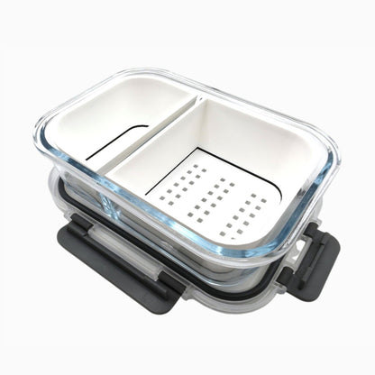 Iso Soak Tub, a sealed cleaning tub for soaking small glass accessories in isopropyl alcohol